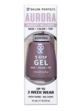 Salon Perfect Aurora 1-Step Gel Nail Polish - Pink